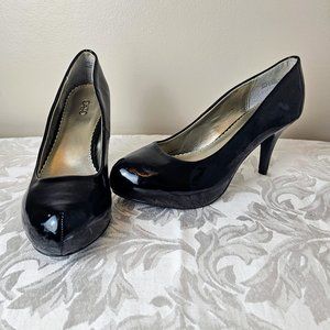 Black Patent Leather Pumps
